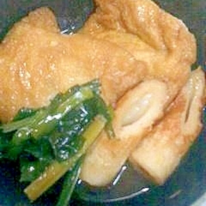 油揚げとちくわ煮